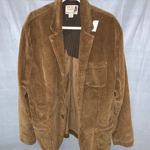 Vintage Old Navy corduroy trench jacket khaki XL